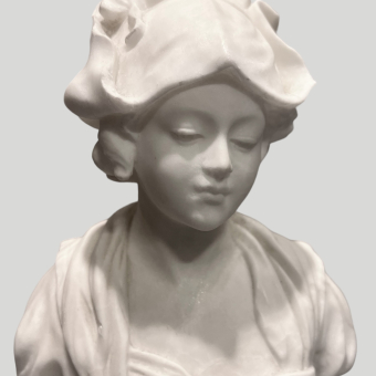 Бюст молодой девушки, Франция, XIX - XX вв.